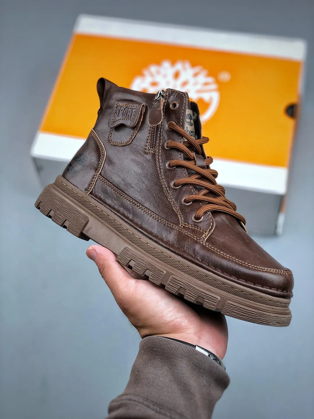 Local pick-up💰520 Support store Timberland/Timberland classic 25ss new high-top classic recreation brand new upgrade Guangdong factory quality original box original packaging The fabric is made of top Italian frosted cowhide with anti-odor and anti-corrosion genuine leather latex insoles to give you a perfect wearing experience quality and durable, a must-have for sportsmen Specially designed to handle handsome high-quality feet with first-class feel Exclusive supply Official product number: TB23066 Size: 39-44